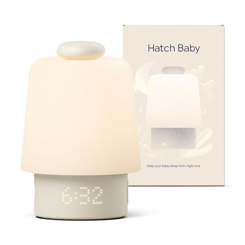 Hatch Baby Sound Machine, Night Light (Putty) | Sleep Support | Registry Essential, Routine Builder, Time-to-Rise Alarm Clock, White Noise, Nursery Stories, Toddler Kids (Wi-Fi) | Amazon (US)