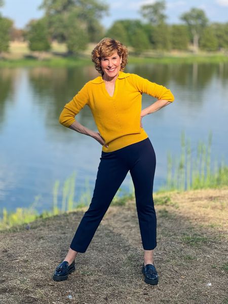 This Johnny Collar sweater is perfect for fall! It has 3/4 sleeves and comes in 4 colors! I paired it with kick flare knit ankle pants in navy. It’s all on sale for 25% off right now!

I finished off with  navy blue patent tassel loafers.

On emptynestblessed.com, we’re running down the 5 must-have trends for FALL 2023. Head to the blog for all the scoop! 

Follow my shop @emptynestblessed on the @shop.LTK app to shop this post and get my exclusive app-only 

#LTKstyletip #LTKsalealert