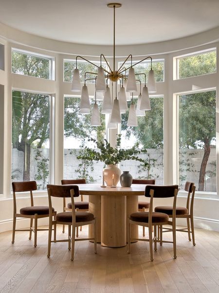 Dining room 

Chairs, chandelier, vase  

#LTKhome #LTKfamily #LTKstyletip