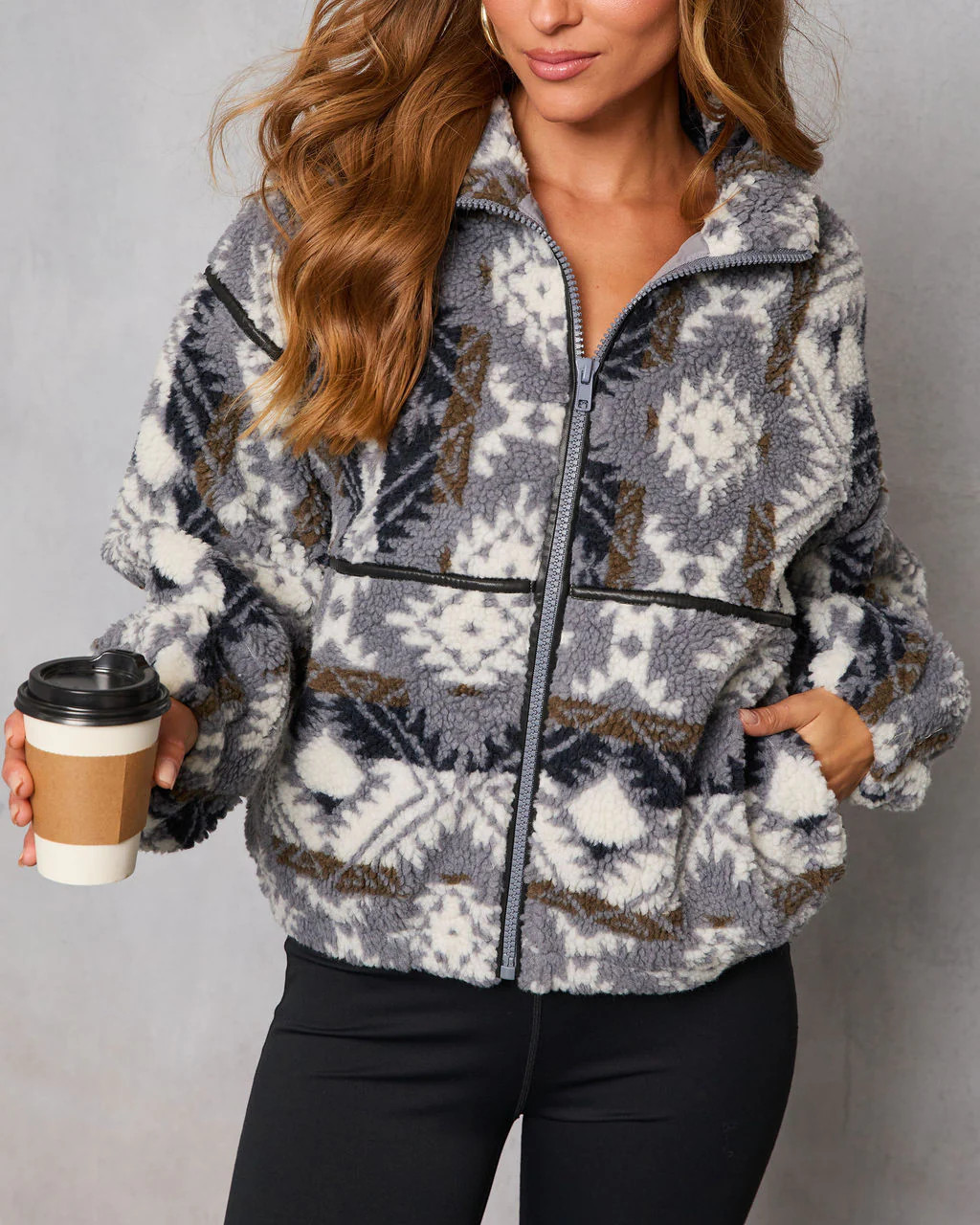 Twinkle Trail Aztec Sherpa Jacket | VICI