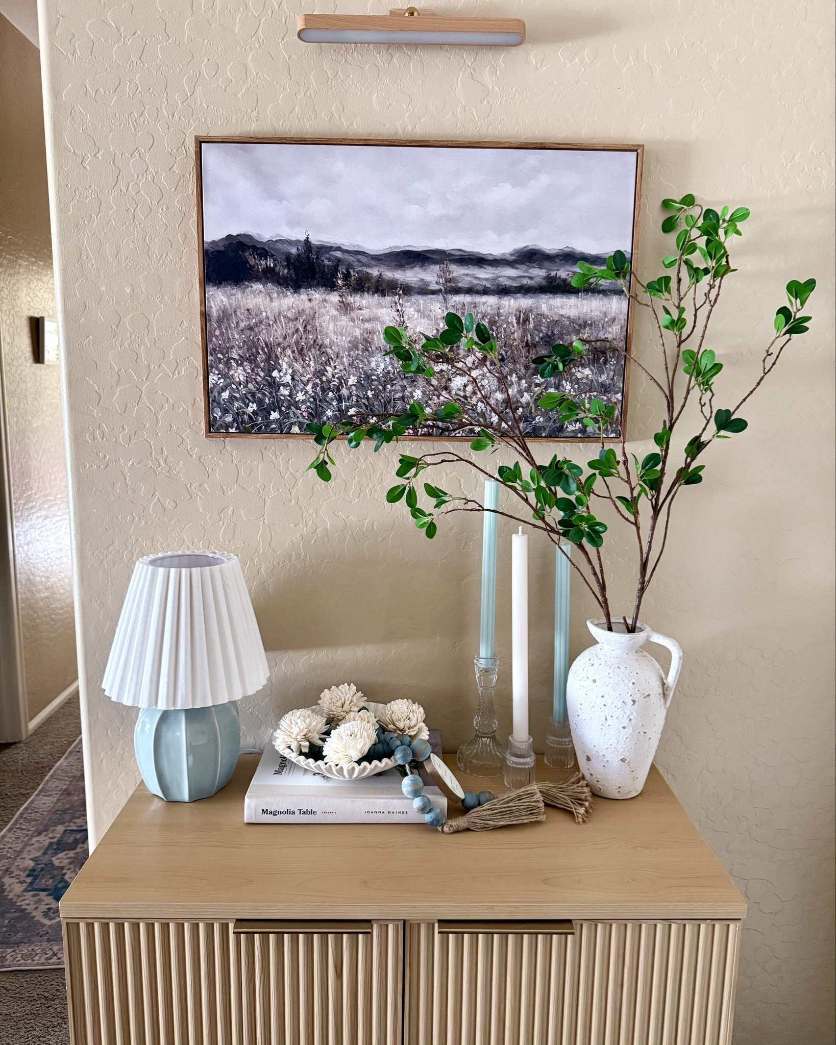 My entryway is now a beautiful space thanks to this light blue lamp I bought from Target. It’s the perfect addition to brighten up the space and give it a fresh spring feel. I love the size and color of the lamp, and it’s only $25! 



Accent table lamp, spring home arrivals, target spring arrivals, entryway, 


#LTKFindsUnder50 #LTKSeasonal #LTKHome #LTKmomlife #LTKstorytime