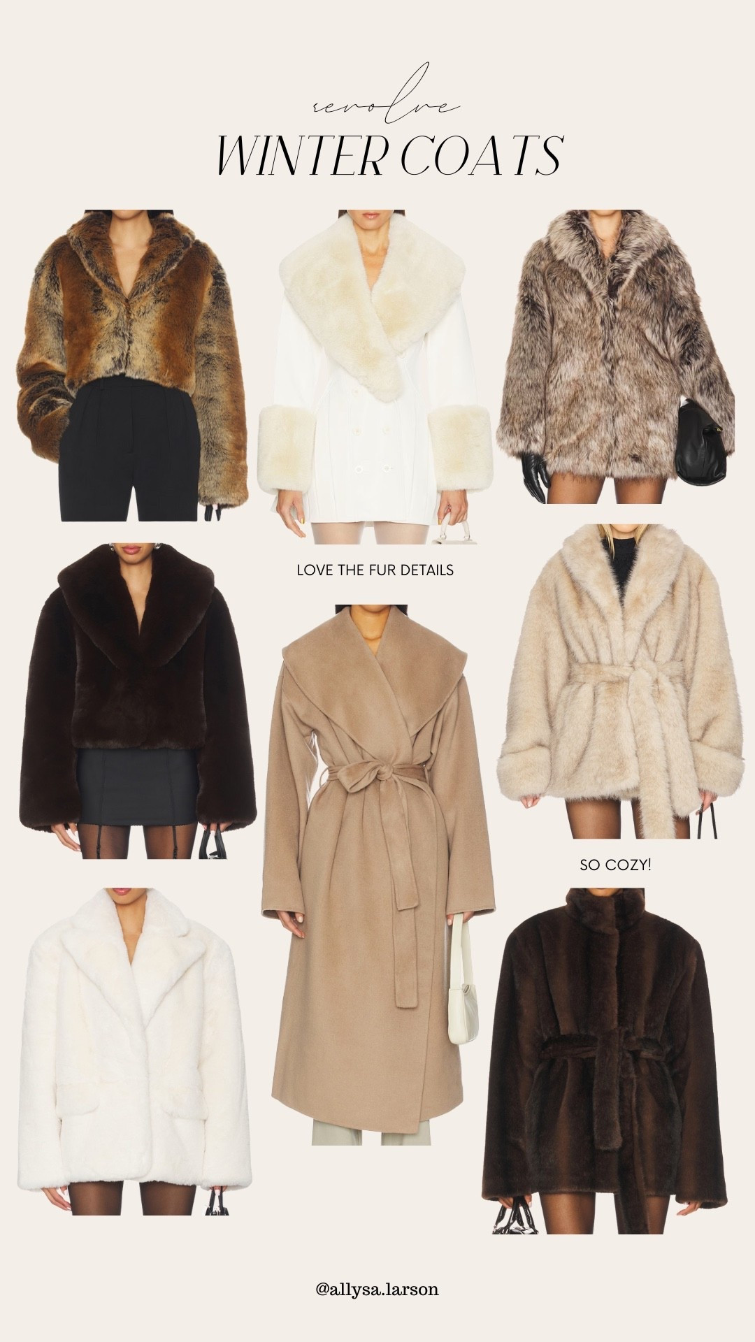 Sharing some of my favorite winter coats from revolve - currently 20% sitewide with code HAPPY20

#LTKSeasonal #LTKootd #LTKSaleAlert