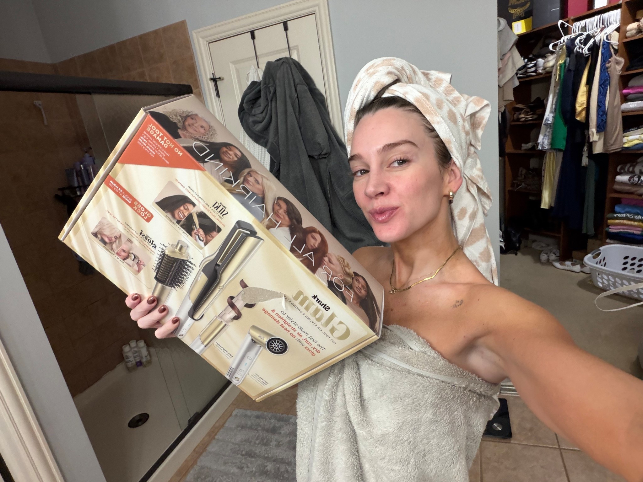 After getting so many people telling me I needed the shark I ran… I’ve never washed my hair so fast after buying somethingg