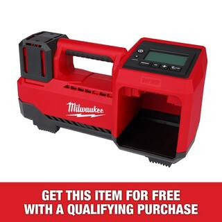 Milwaukee M18 18-Volt Lithium-Ion Cordless Electric Portable Inflator (Tool-Only) 2848-20 - The H... | The Home Depot