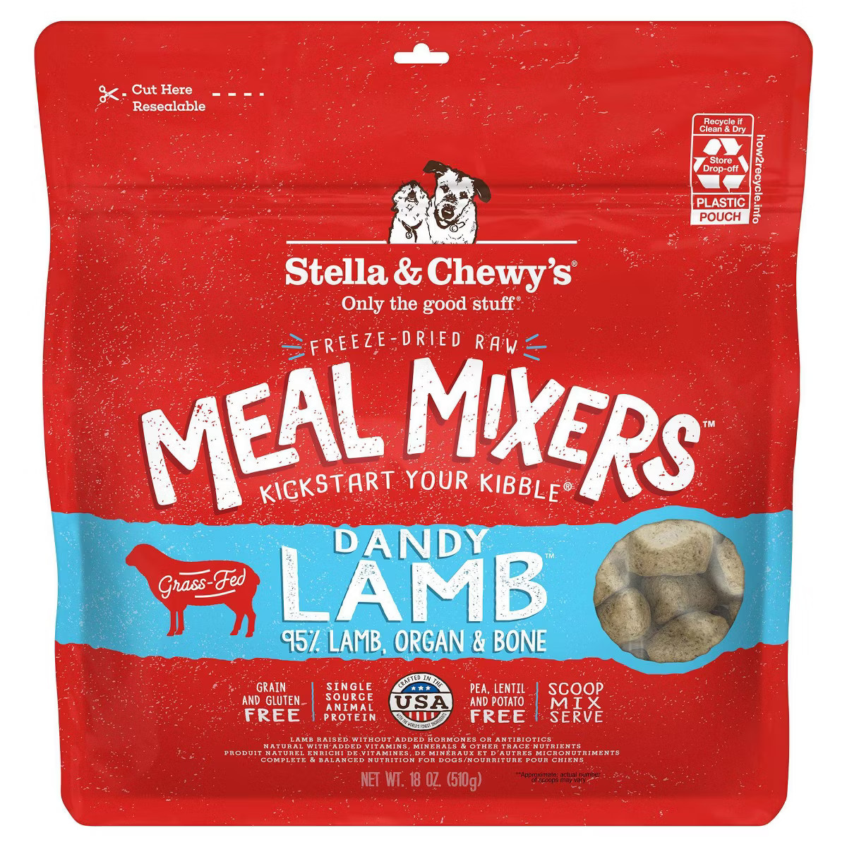 Stella & Chewy's Freeze-Dried Mixers Dry Dog Food | Target