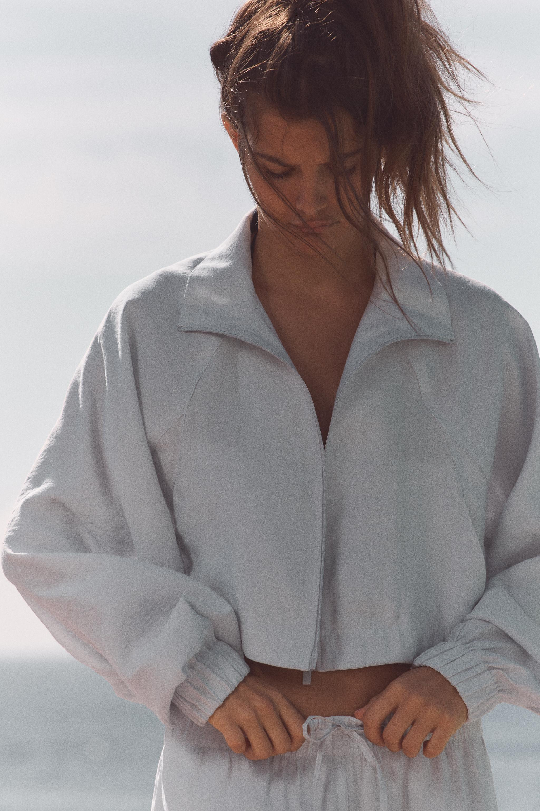 FLUID CROP JACKET | Zara US
