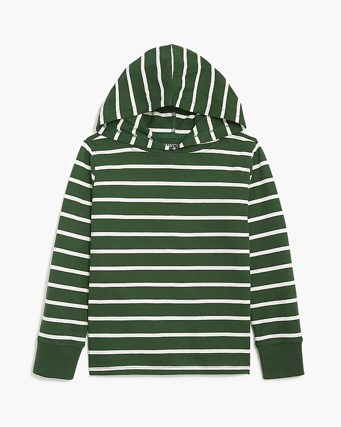 Boys' Denali striped hooded tee | J.Crew Factory