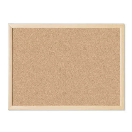 U Brands 17 x 23 Inch Cork Bulletin Board with Natural Maple Wood-Style Frame | Walmart (US)