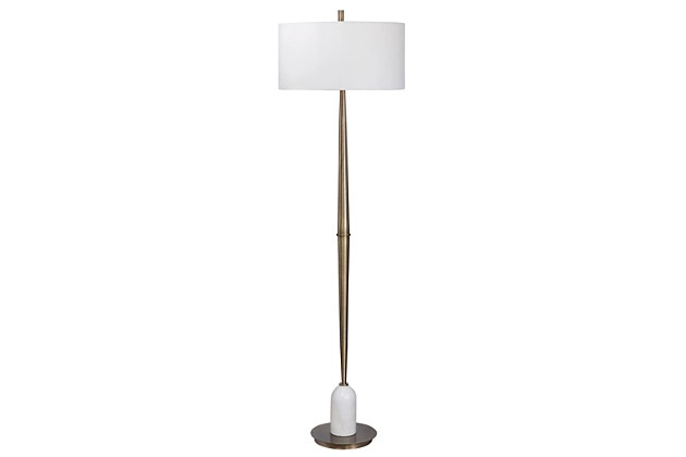 Uttermost Minette Mid-Century Floor Lamp | Ashley | Ashley Homestore