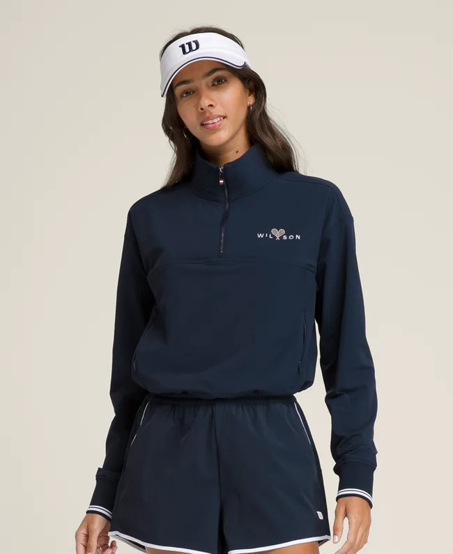 Wilson Davenport Woven Popover - Size M | Wilson Sporting Goods
