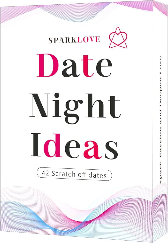 Date Night Ideas Cards, 42 Romantic and Funny Scratch Off Date Card for Couples, Wed Gifts, His a... | Amazon (US)