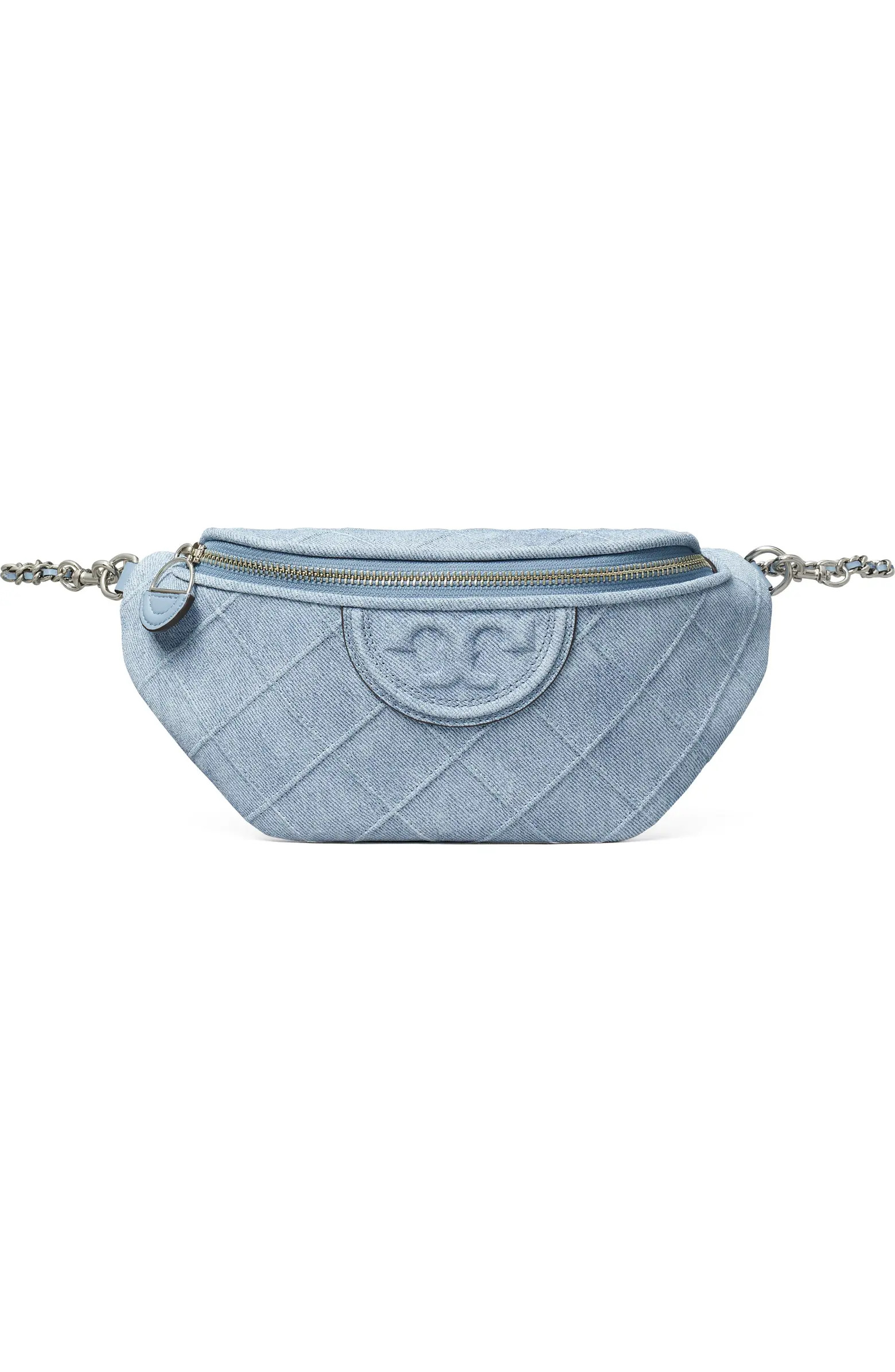 Tory Burch Fleming Denim Belt Bag | Nordstrom | Nordstrom