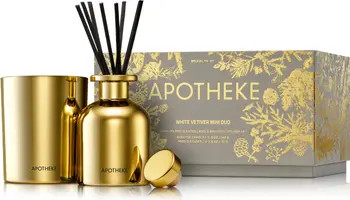 APOTHEKE White Vetiver Mini Scented Candle & Mini Reed Diffuser Duo | Nordstrom | Nordstrom