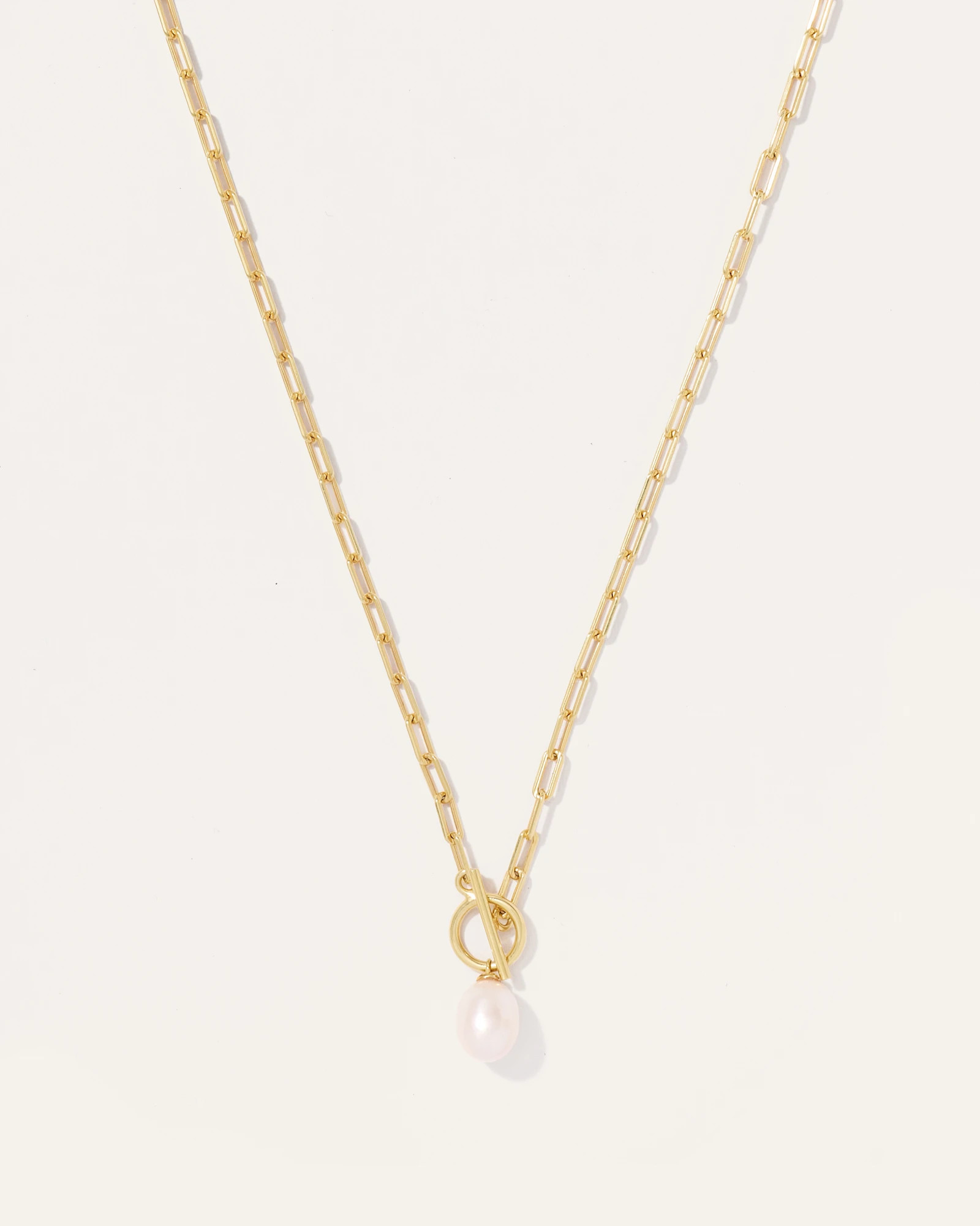 Freshwater Cultured Pearl Toggle Necklace | Quince