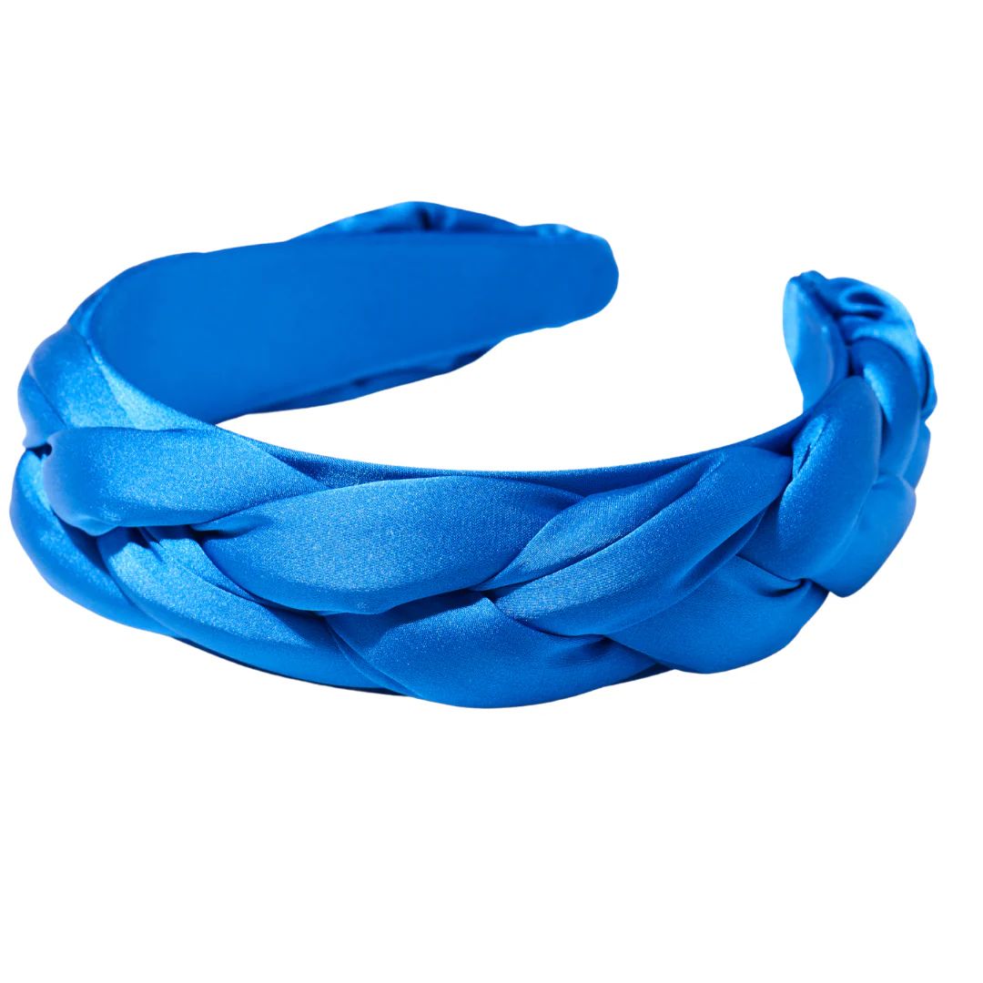 Capri Collection Blue Braided Headband | Bellefixe