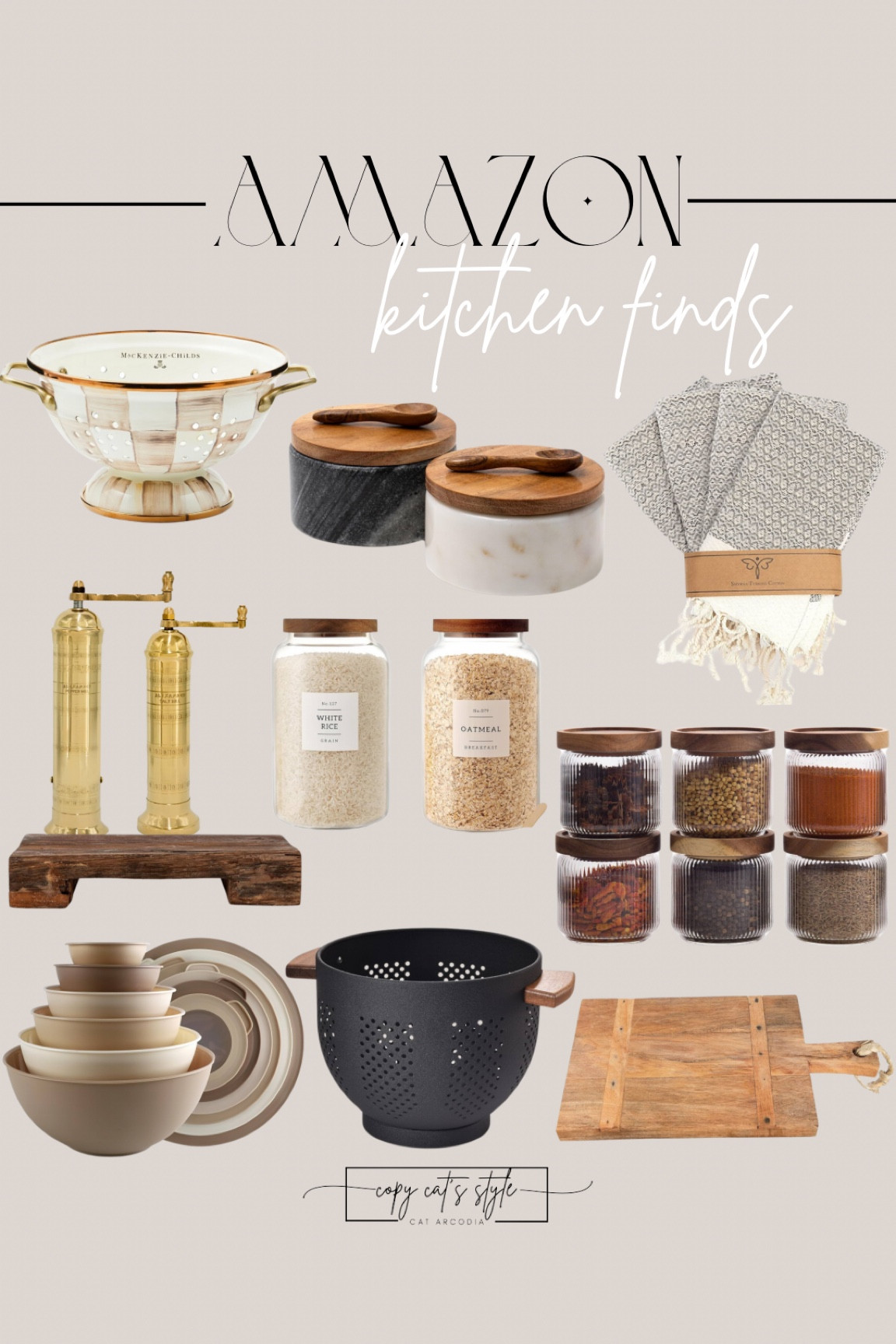 Amazon neutral kitchen finds! Amazon kitchen organization. 

#LTKFindsUnder100 #LTKFindsUnder50 #LTKHome