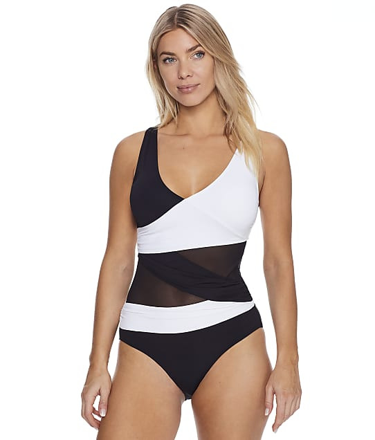 Anne Cole Signature Meshing Around One-Piece | Bare Necessities
