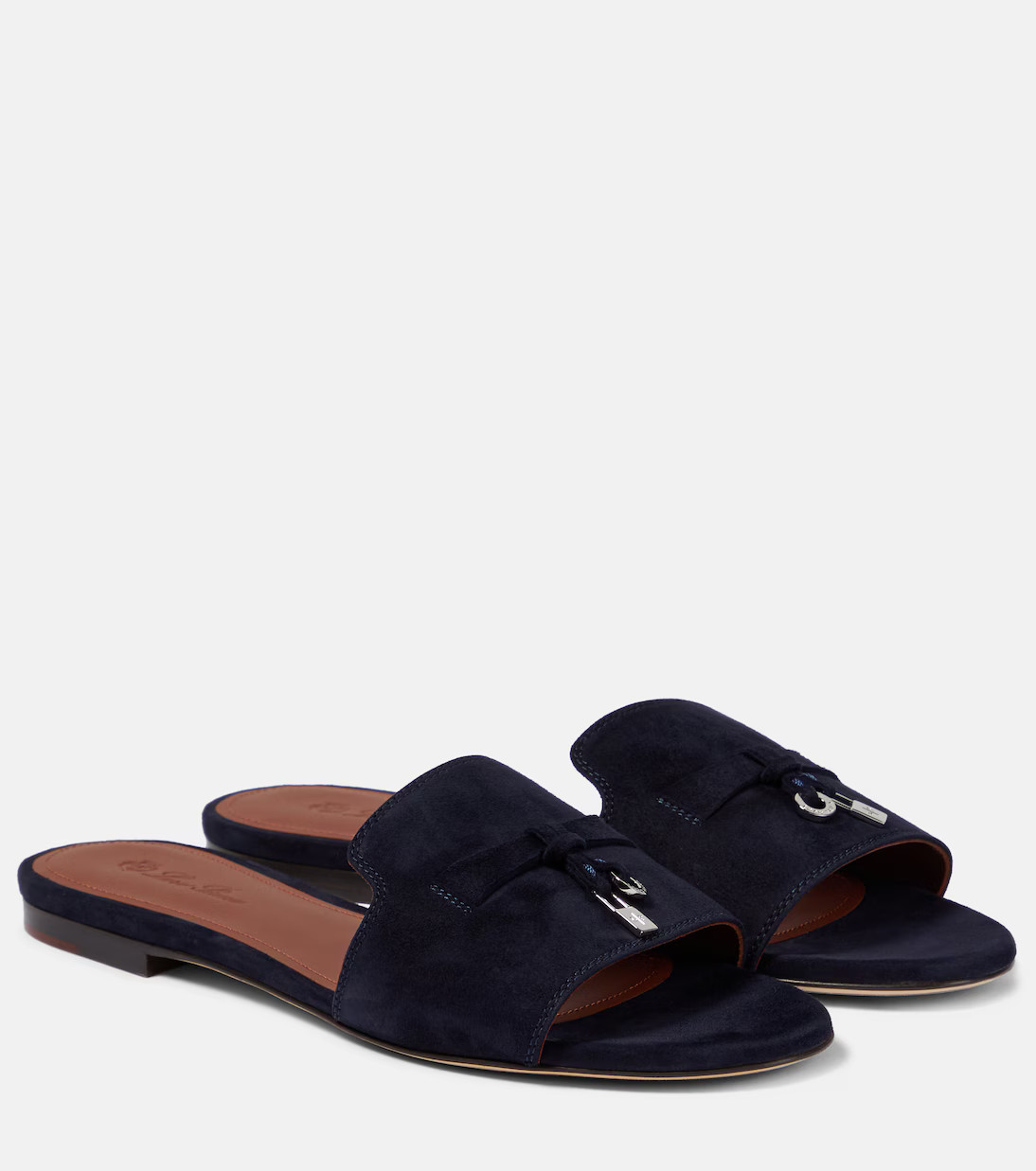 Summer Charms suede slides | Mytheresa (US/CA)