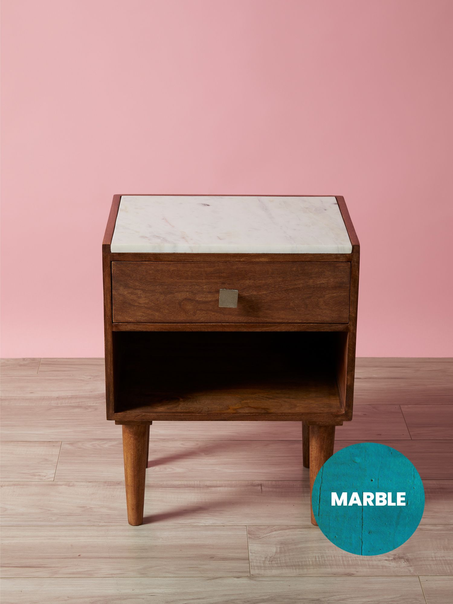 18x23 Marble Top Side Table | Made In India | HomeGoods | HomeGoods