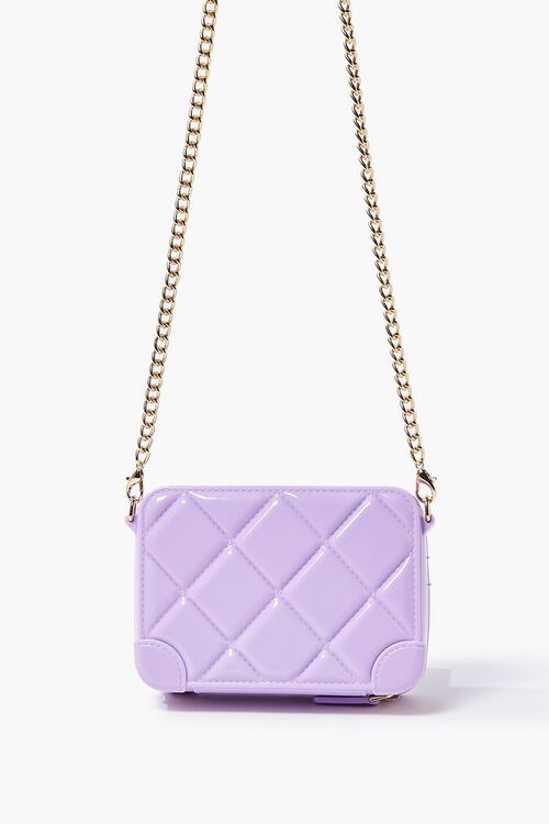 Quilted Vinyl Crossbody Bag | Forever 21 (US)