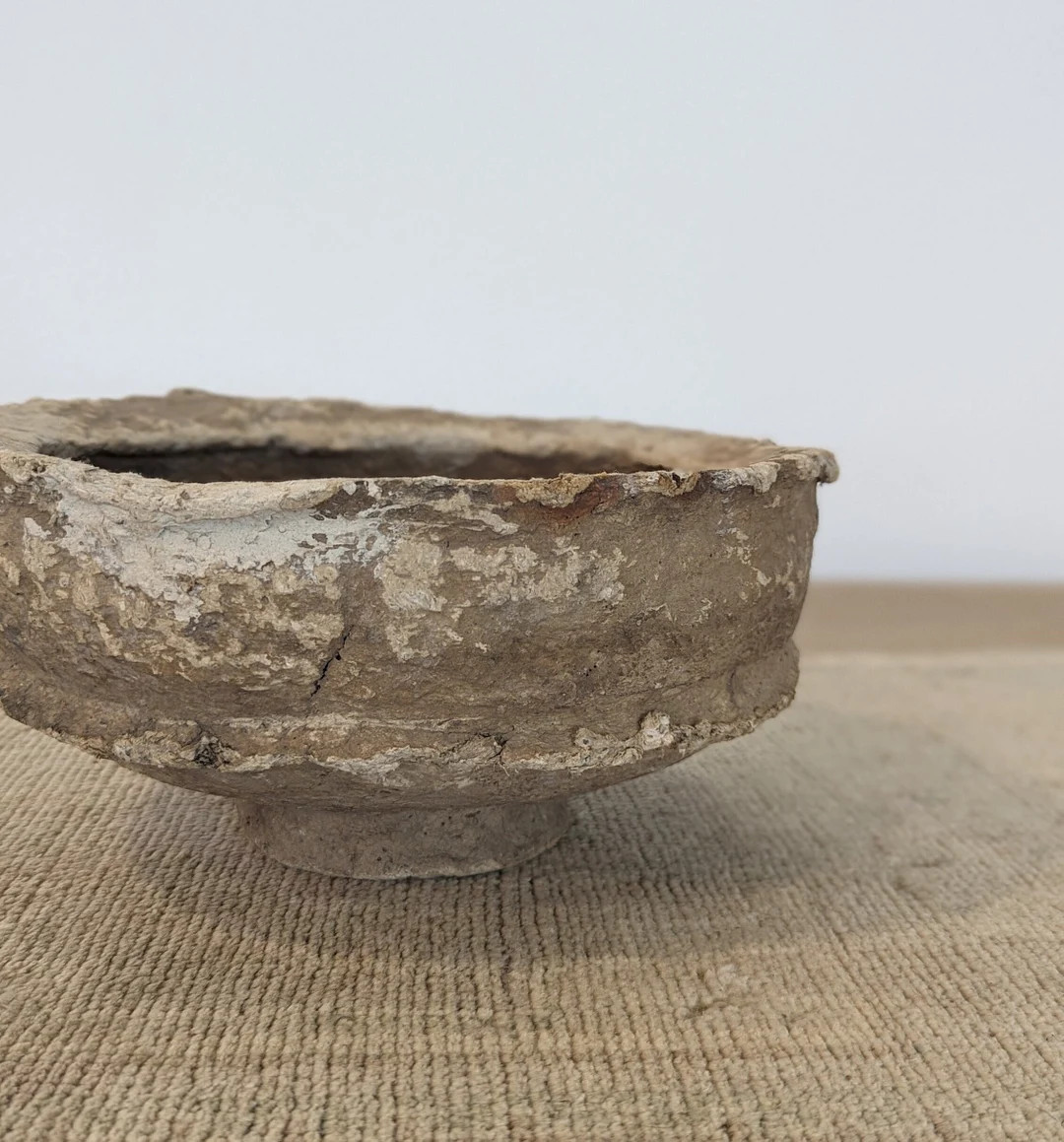 Small Vintage Paper Mache Bowl - Etsy | Etsy (US)