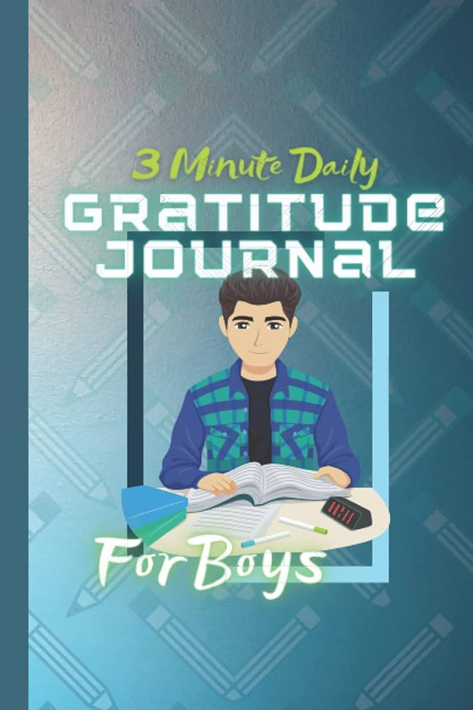 3 Minute Daily Gratitude Journal for Kids Ages 8-12 Boys: Teach Mindfulness With Prompts Fun Writ... | Amazon (US)
