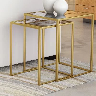 Rael 2 Piece Nesting Tables | Wayfair North America