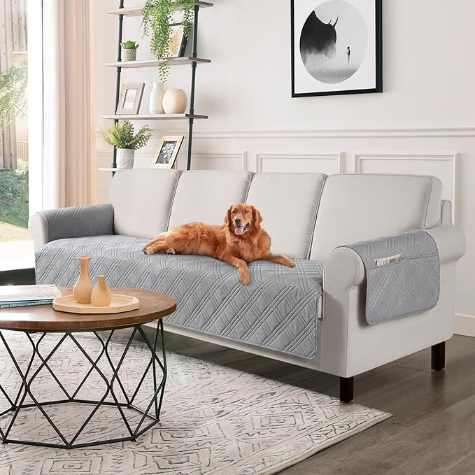 TAOCOCO Waterproof Oversized Couch Covers for Pets Dogs with Non Slip Backing, Sofa Seat Covers w... | Amazon (US)