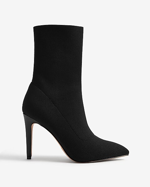 Thin Heel Sock Booties | Express