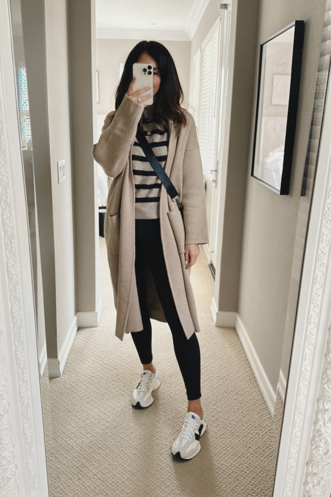 I’m just shy of 5’7 wearing the size Small sweater and coat, sneakers run true to size, StylinByAylin 

#LTKSeasonal #LTKstyletip
