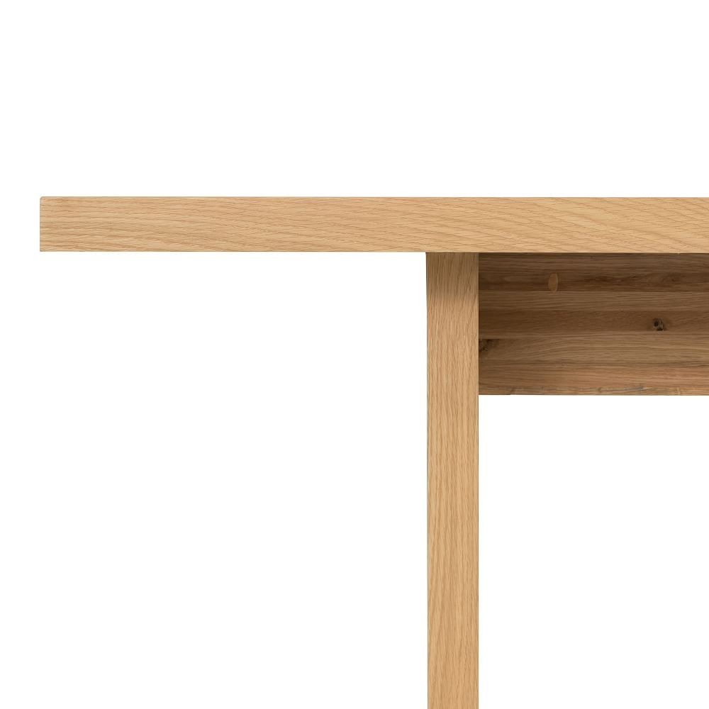 Rectangular Legs Oak Dining Table | West Elm (US)
