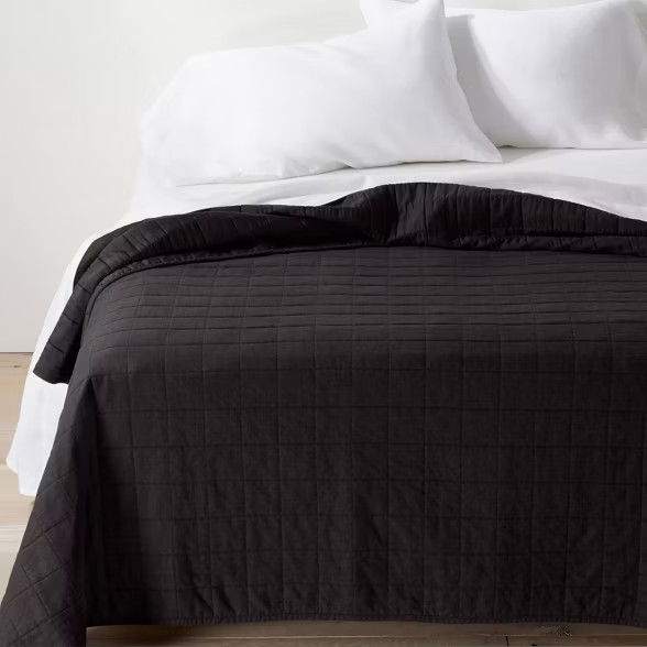 Heavyweight Linen Blend Quilt - Casaluna™ | Target