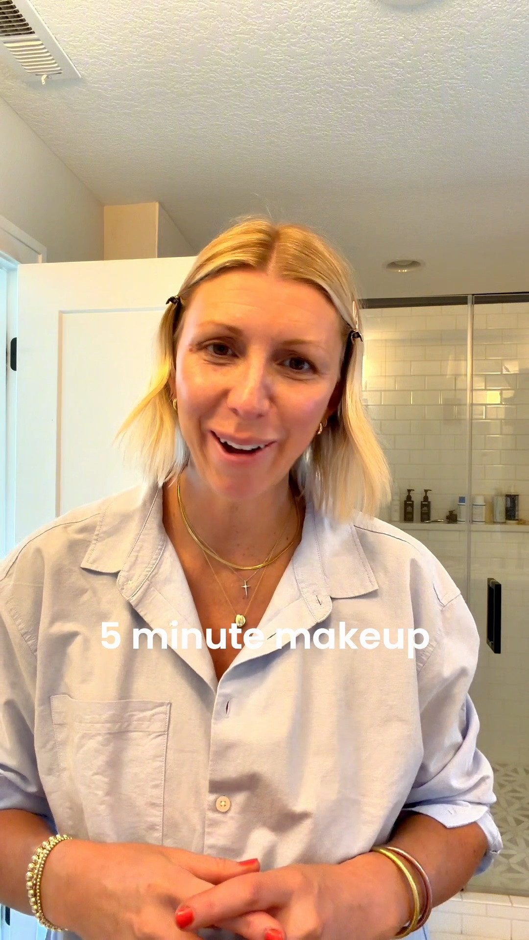 My 5 minute no makeup, makeup routine with clean products 👏🏻

If you’re looking to swap to lox toxic products these are my favorite

#LTKgrwm #LTKmomlife #LTKBeauty