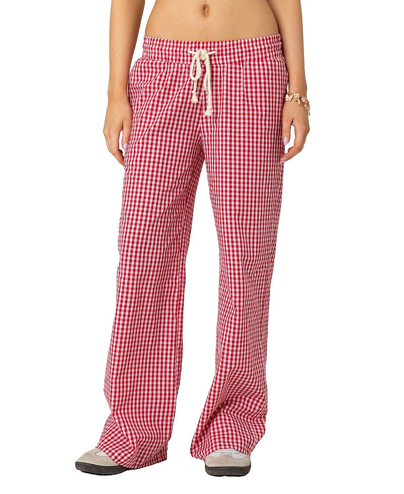 Edikted Taya Gingham Pants | Bloomingdale's (US)