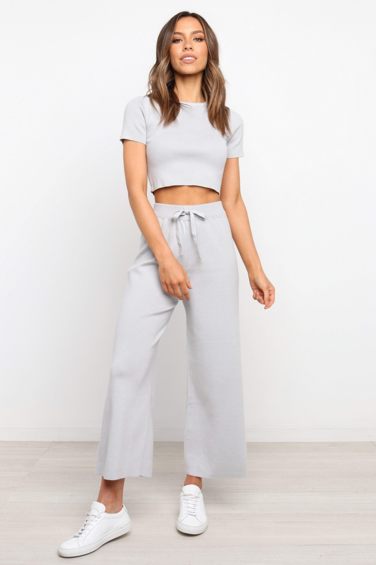 Petal and Pup Women's Ayers Pant Set - Grey | Macy's