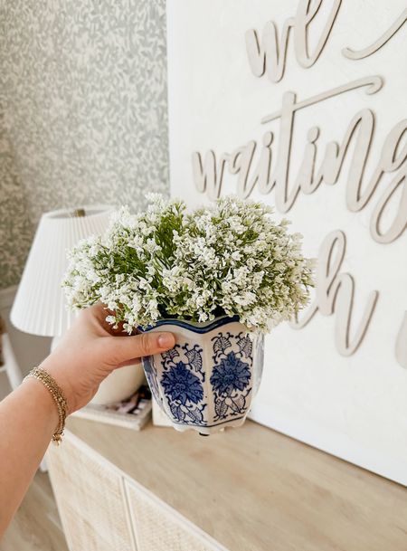 Faux baby’s breath from Walmart! Less than $3 each! 😍😍 perfect for spring decor or hosting! 

#LTKSeasonal #LTKhome