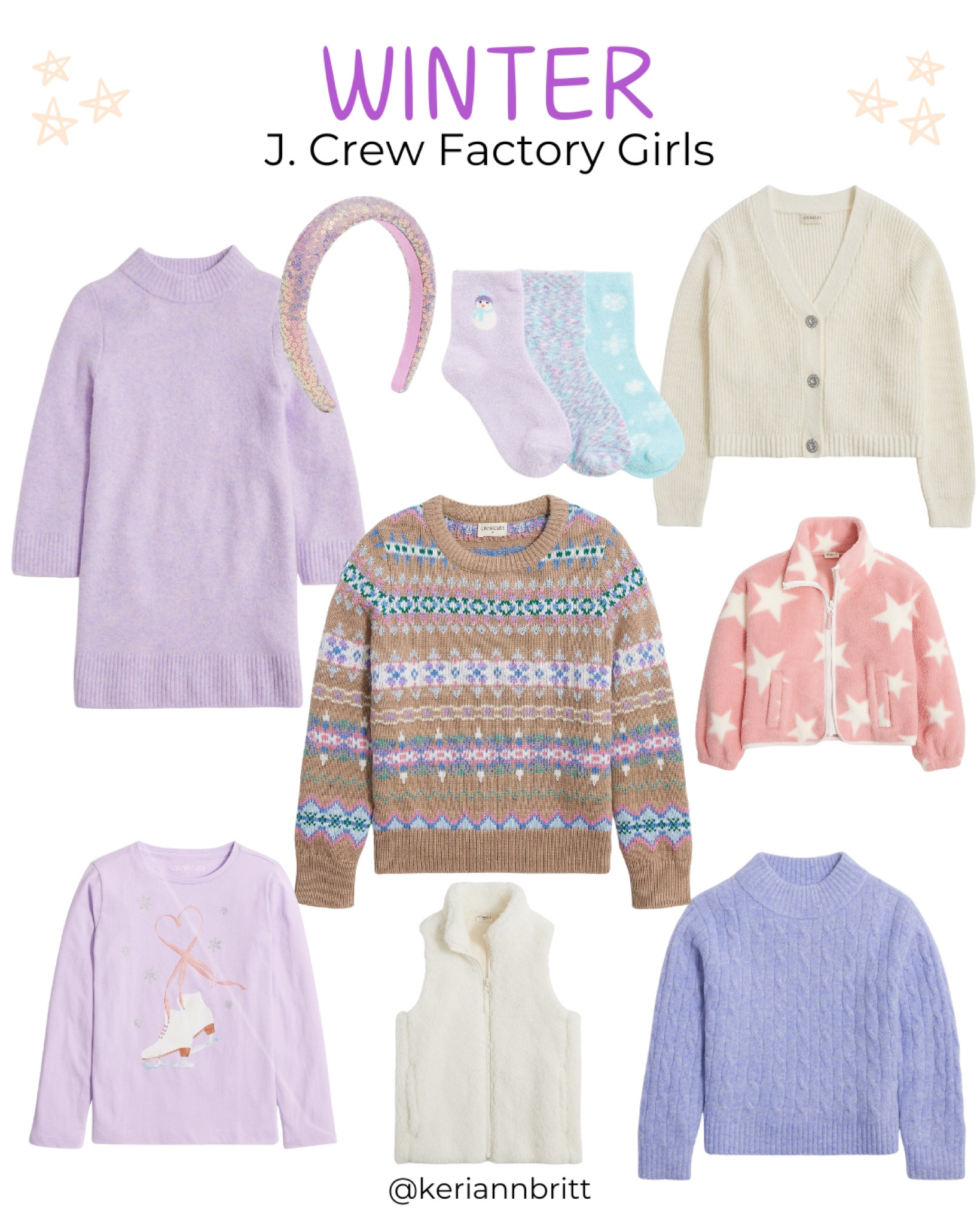 J Crew Factory Girls Winter Outfits 

#LTKKids #LTKSeasonal
