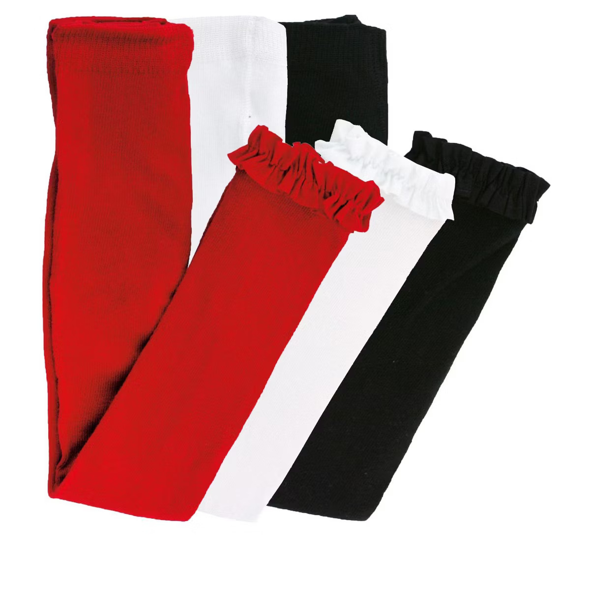 RuffleButts Girls 3-Pack Footless Ruffle Tights | Target