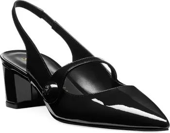 Stuart Weitzman Pointed Toe Slingback Pump (Women) | Nordstrom | Nordstrom