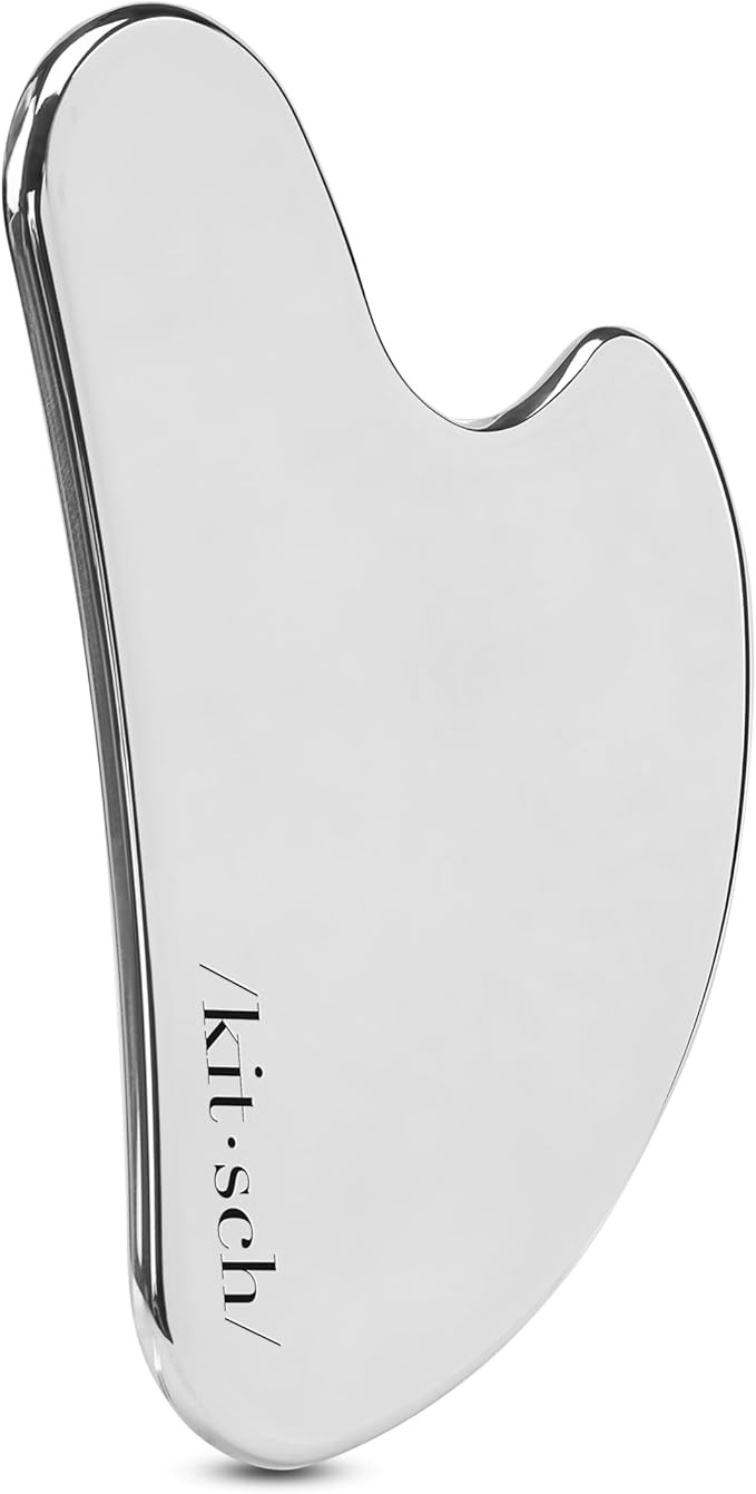 Kitsch Stainless Steel Gua Sha Facial Tools - Guasha Tool for Face, Face Sculpting Tool, Jawline ... | Amazon (US)