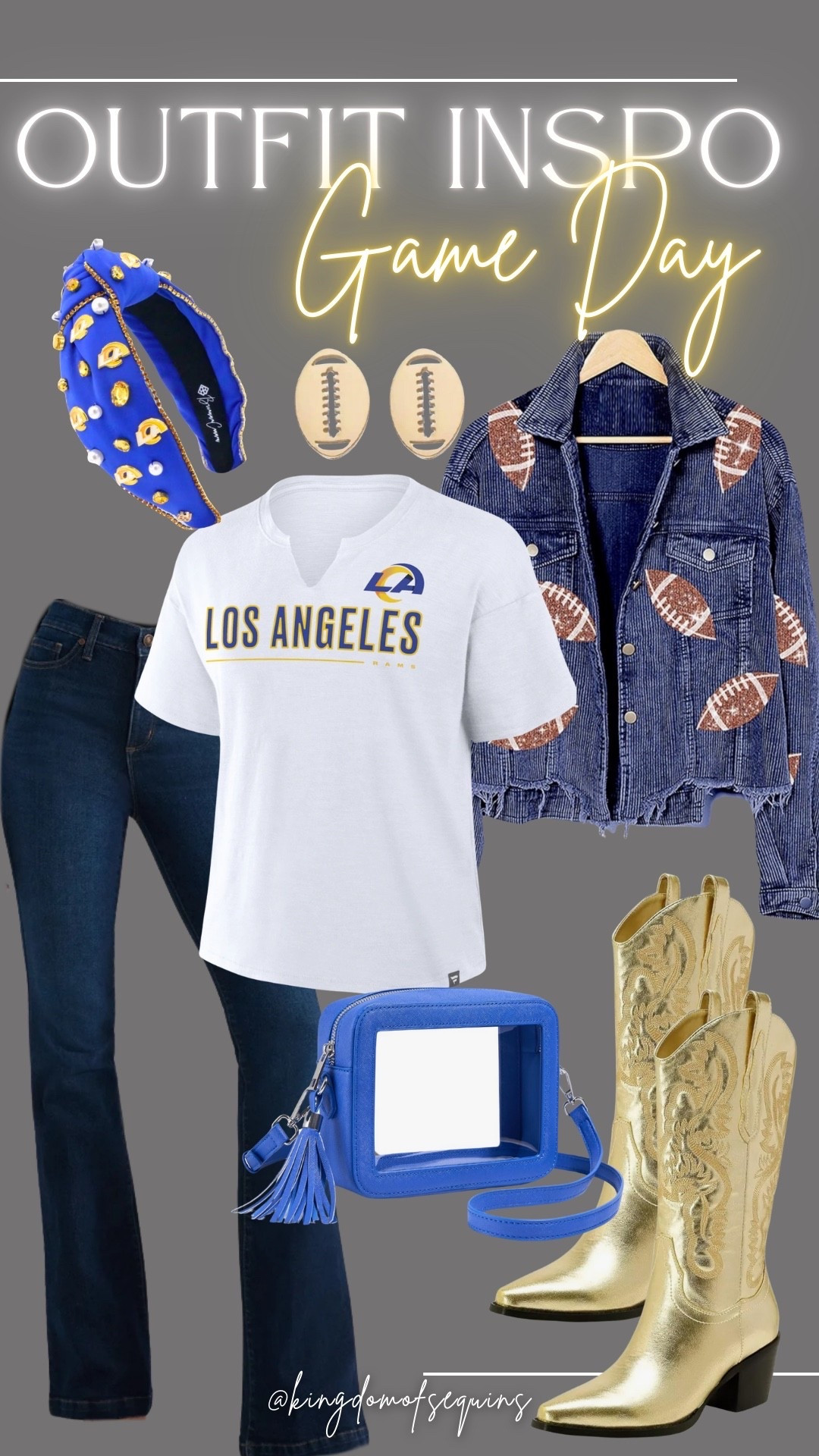 Rams outfit Inspo!

#LTKFindsUnder100 #LTKootd #LTKActive