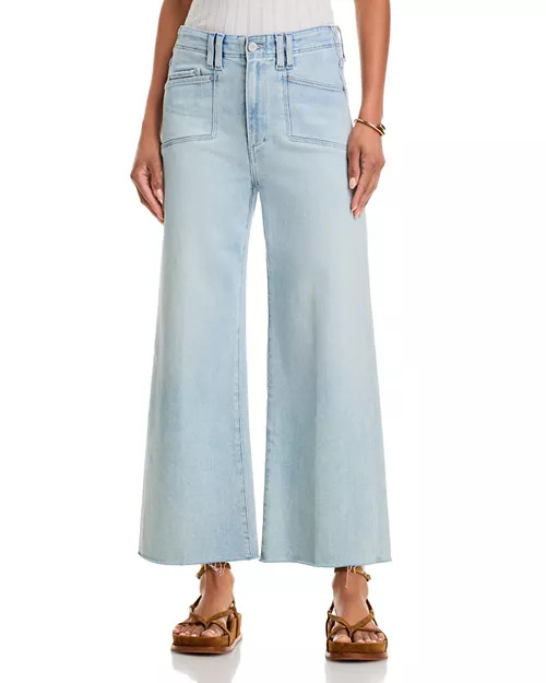 PAIGE Anessa High Rise Ankle Jeans with Set in Pocket  | Bloomingdale's Women | Bloomingdale's (US)