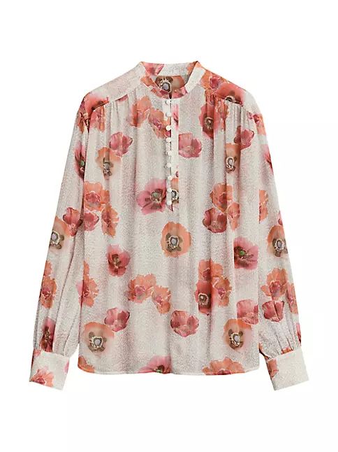Carla Floral-Printed Shirt | Saks Fifth Avenue