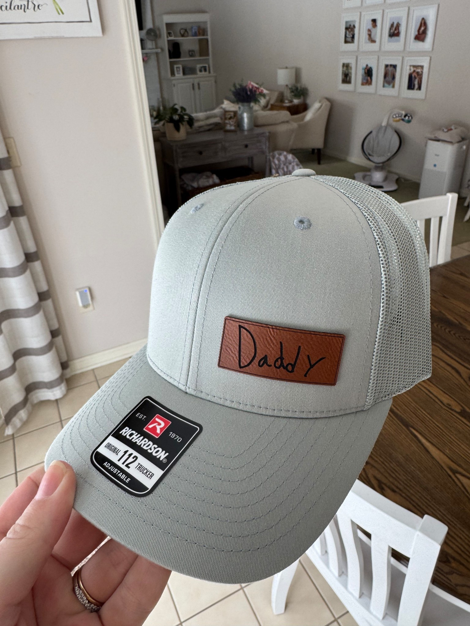 This is the absolute cutest Valentine’s Day gift for the dads 😭🥹
Have your kiddos write out daddy and they print it on this hat!🤍

#LTKSaleAlert #LTKKids #LTKValentine