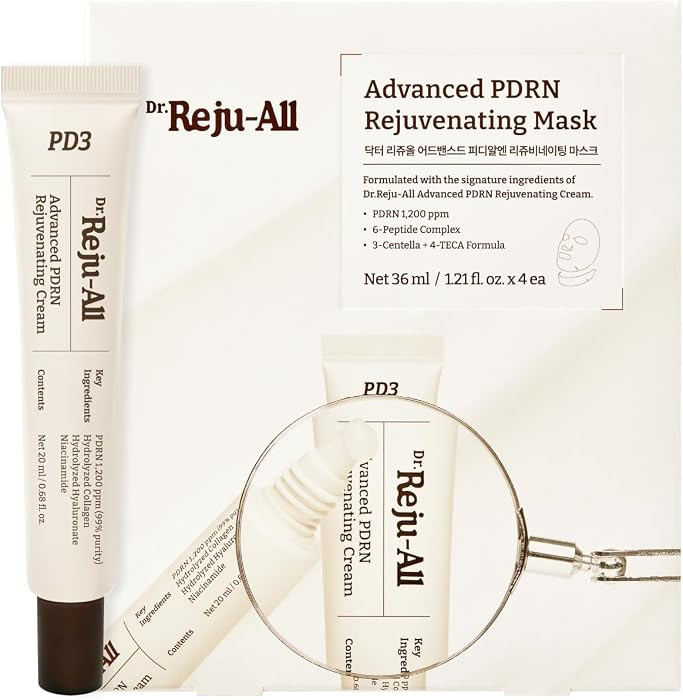 Dr.Reju-All PDRN All-Day Glow Duo: Advanced PDRN Rejuvenating Cream + Advanced PDRN Rejuvenating ... | Amazon (US)