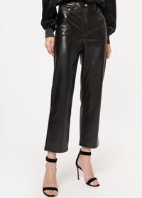 Hanie Vegan Leather Pant Black | CAMI NYC