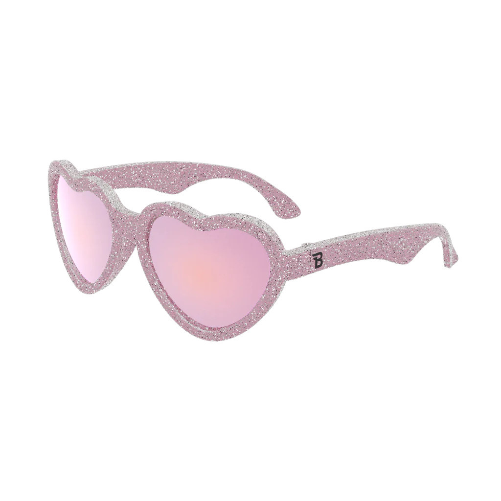 Sparkle Squad Heart | Lavender Mirrored Lenses | Babiators