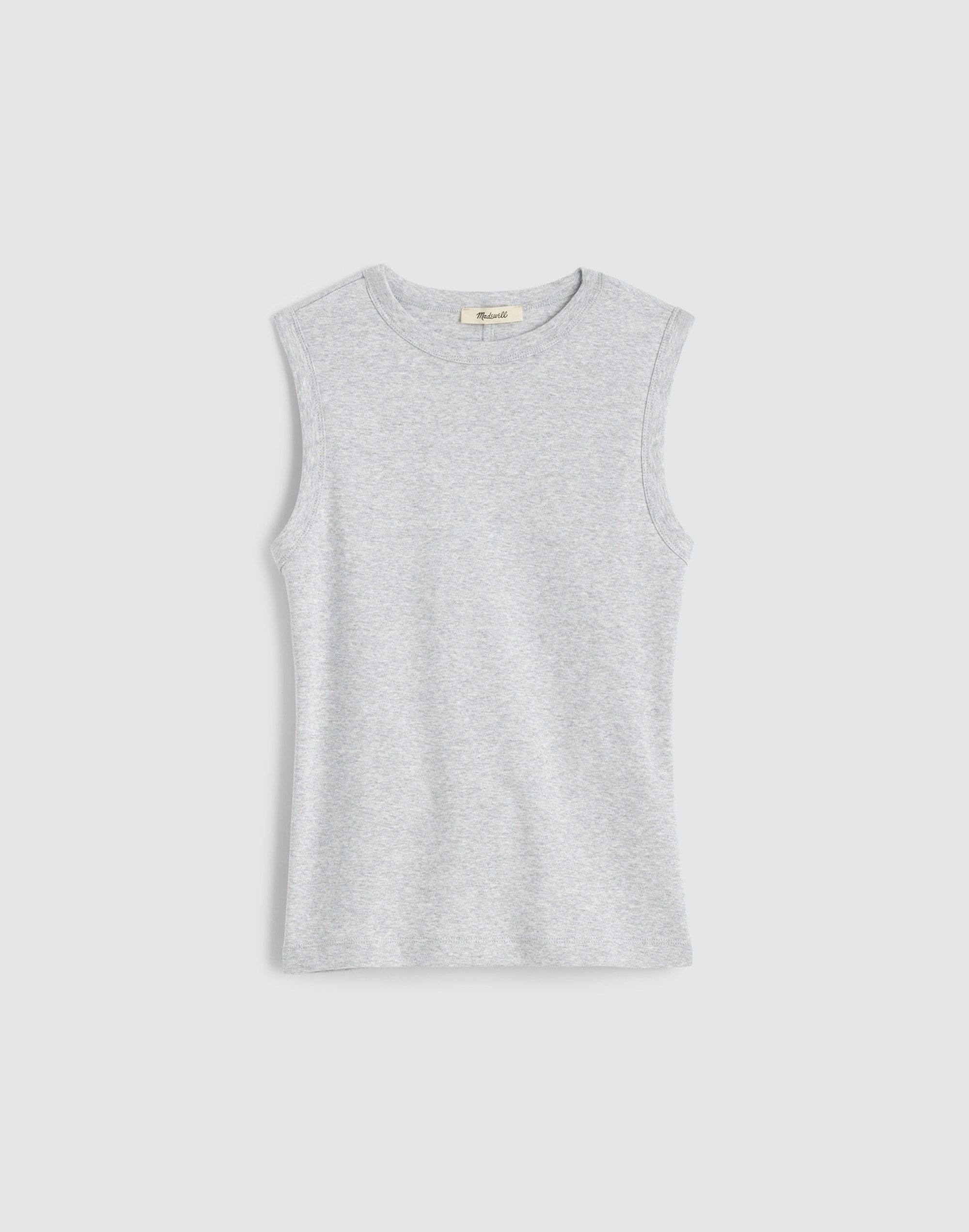 The '90s Shell Tank in Compact Cotton | Madewell