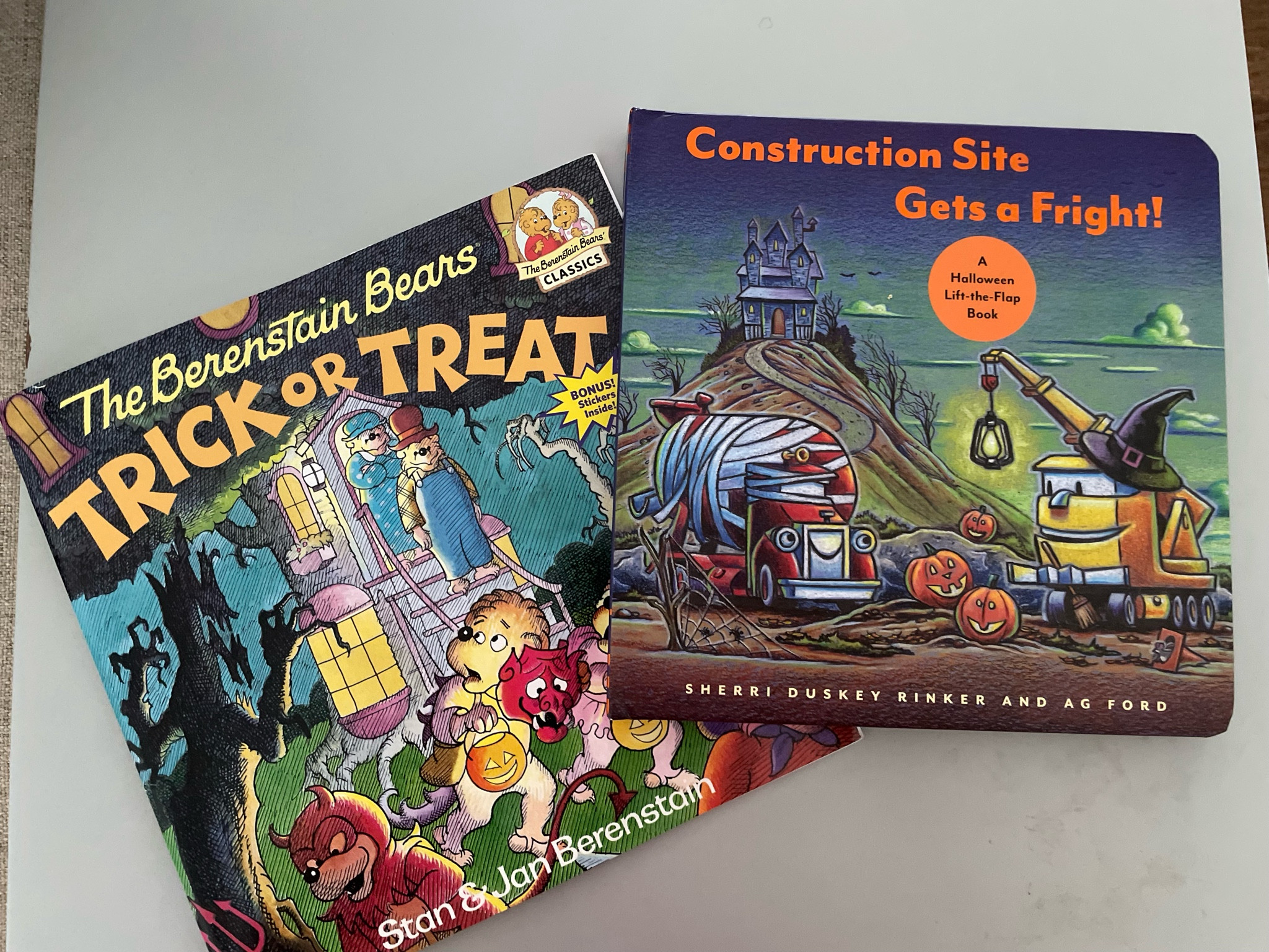 Adding two new Halloween themed books to our shelf this year.  For the Berenstain Bears and construction truck lovers. 

#LTKHalloween #LTKfamily #LTKkids