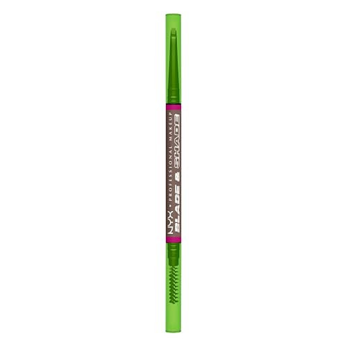 NYX PROFESSIONAL MAKEUP Blade & Shade Brow Pencil, Nano Mechanical Eyebrow Pencil, Up to 16HR Make Up Wear - Cool Ash Brown | Amazon (US)